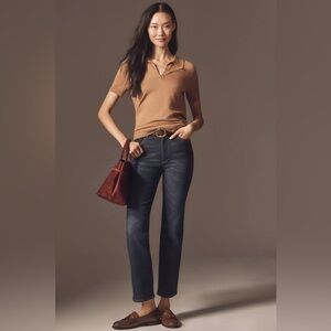 Anthropologie DL1961 Halle High-Rise Straight-Leg Jeans 26